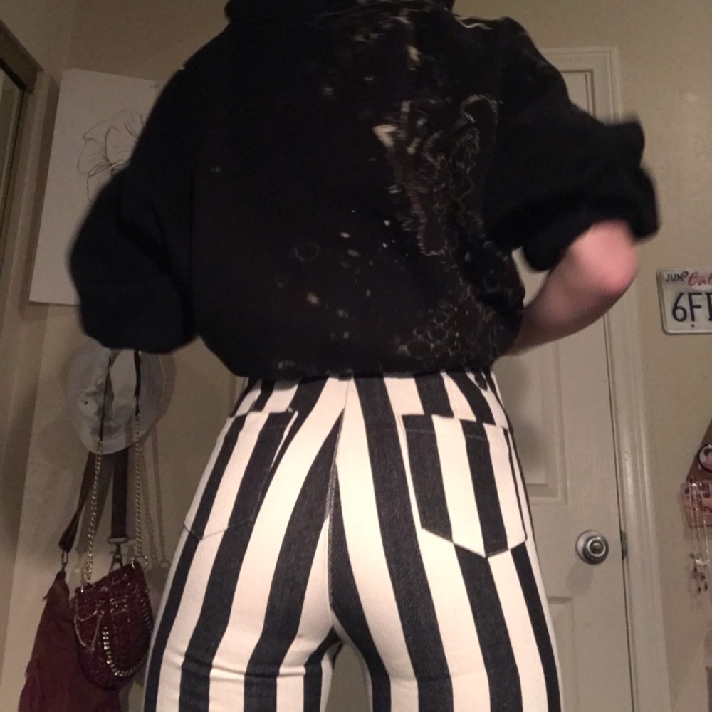 Nasty gal striped pants